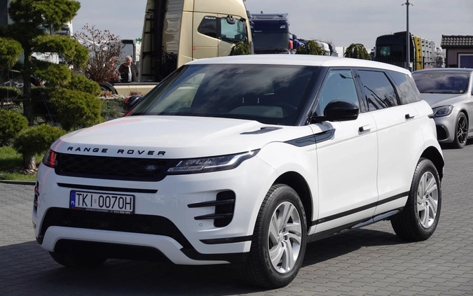 Land Rover Range Rover Evoque cena 137000 przebieg: 31400, rok produkcji 2020 z Szamocin małe 781